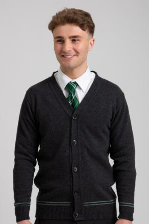 OFFICIAL WARNER BROS. HARRY POTTER SLYTHERIN CARDIGAN